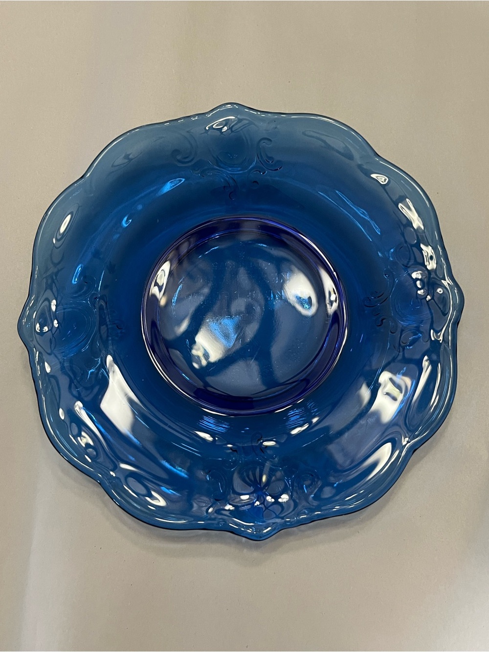 Heisey Glass Commemorative Plate – “In the Land of Legend” Newark, Ohio (1975)